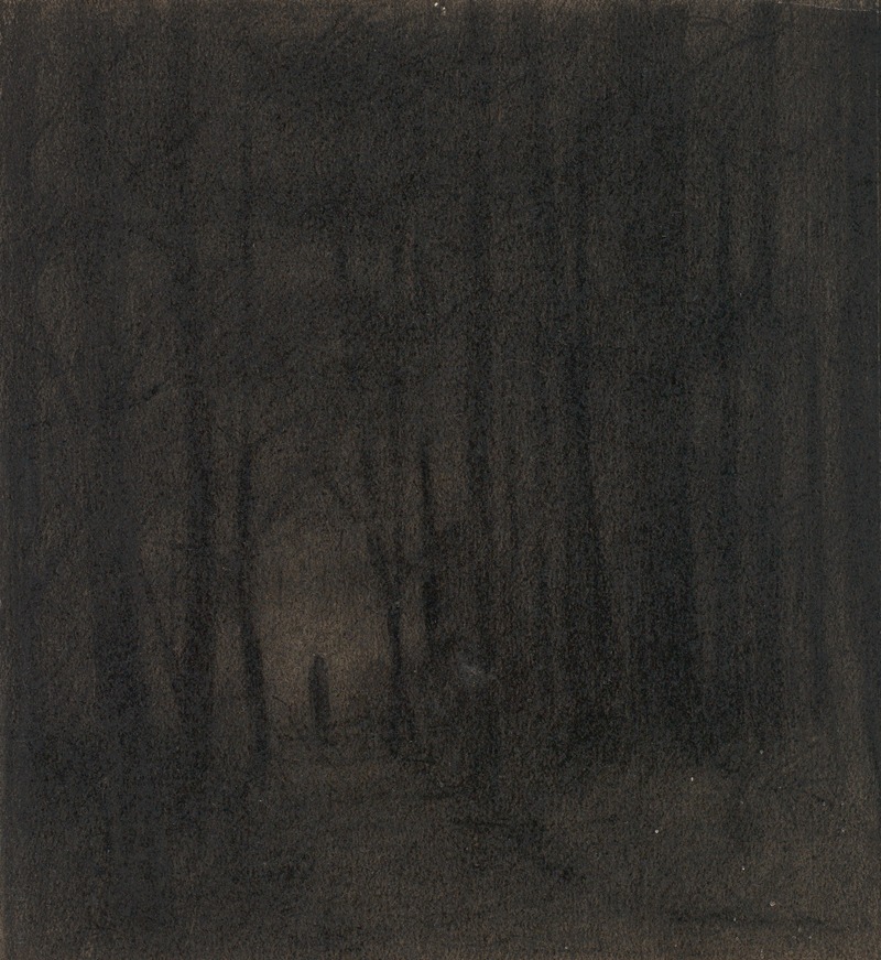 Herbert Crowley - Figure in a Dark Wood