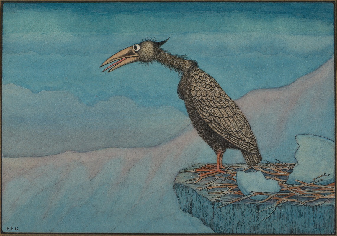 Herbert Crowley - Newly Hatched Bird of Prey