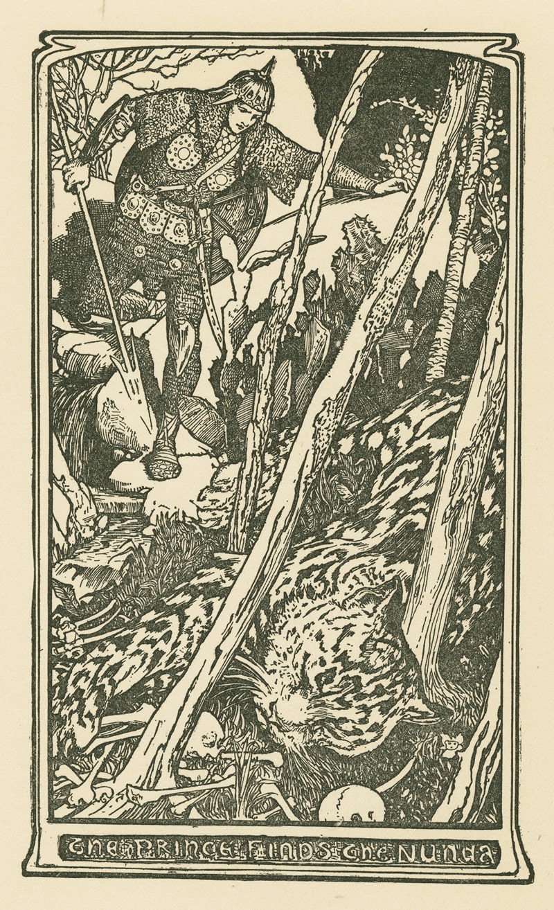 Henry Justice Ford - The prince finds the Nunda.