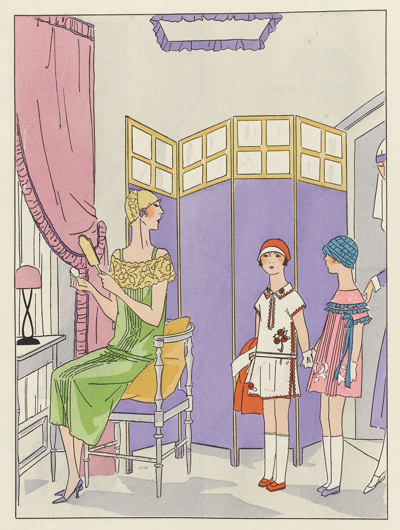 Anonymous - Art – Goût – Beauté, Feuillets de l’ élégance féminine, Février 1926, No. 66, 6e Année, p. 24