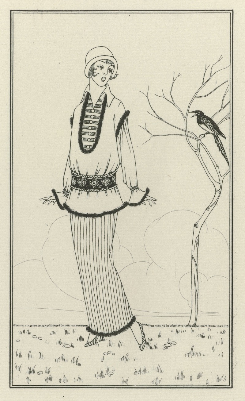 Anonymous - Journal des Dames et des Modes, Costumes Parisiens, 1914, No. 145