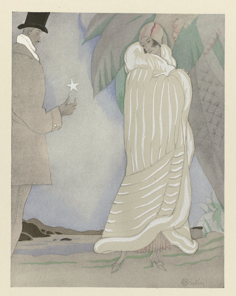 Charles Martin - L’étoile du berger ; Manteau de fourrure, de Max-A. Leroy