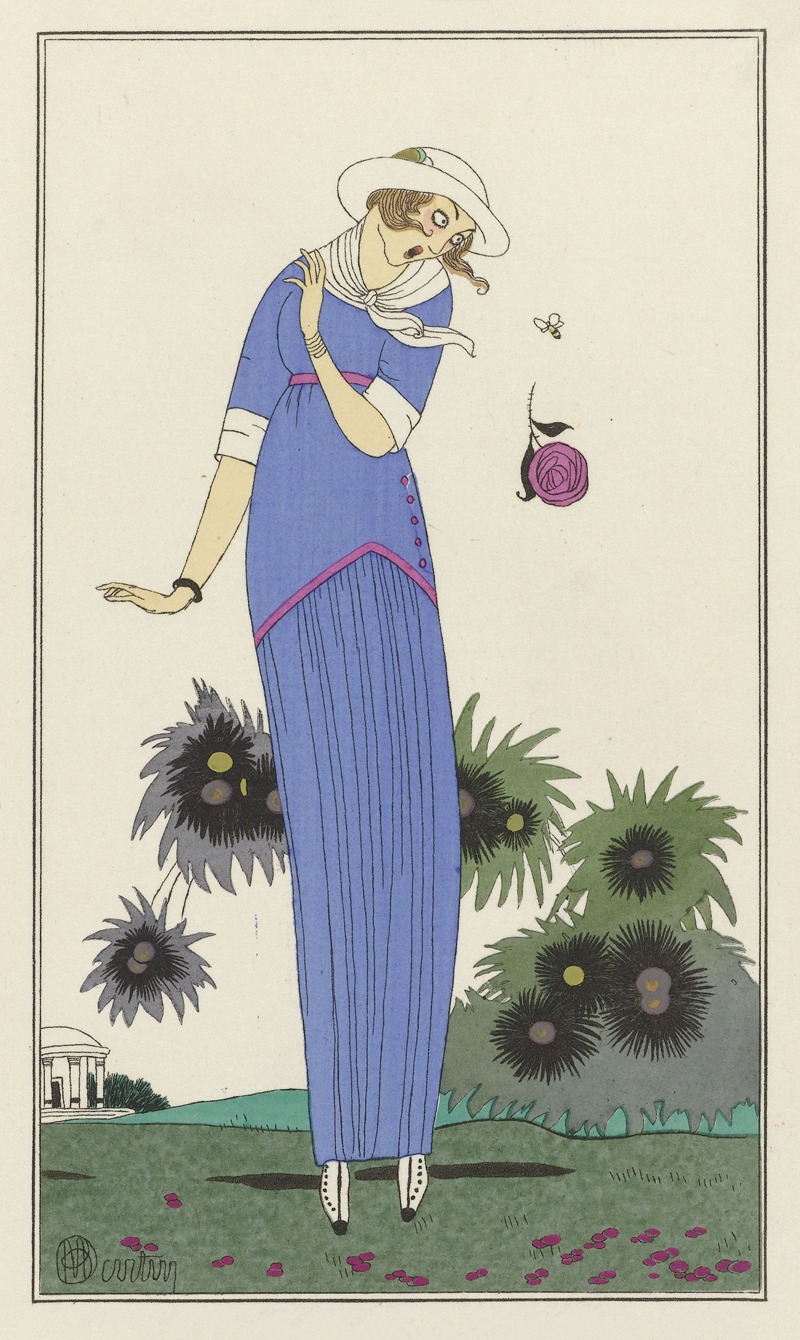 Charles Martin - Petite robe de jardin