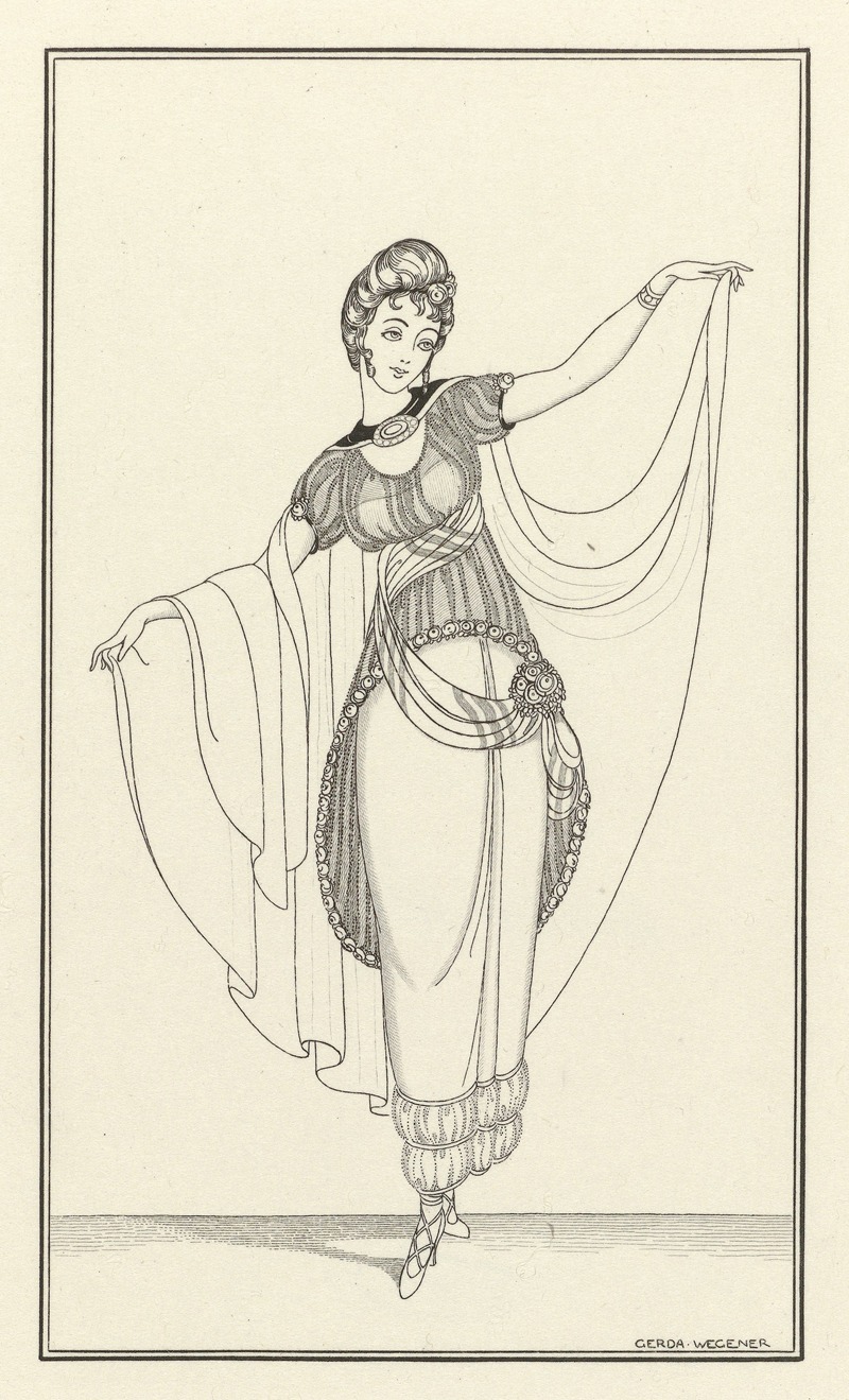 Gerda Wegener - Journal des Dames et des Modes, Costumes Parisiens, 1914, No. 165