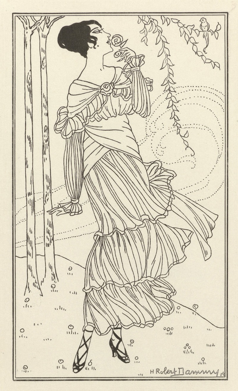 H. Robert Dammy - Journal des Dames et des Modes, Costumes Parisiens, 1914, No. 159