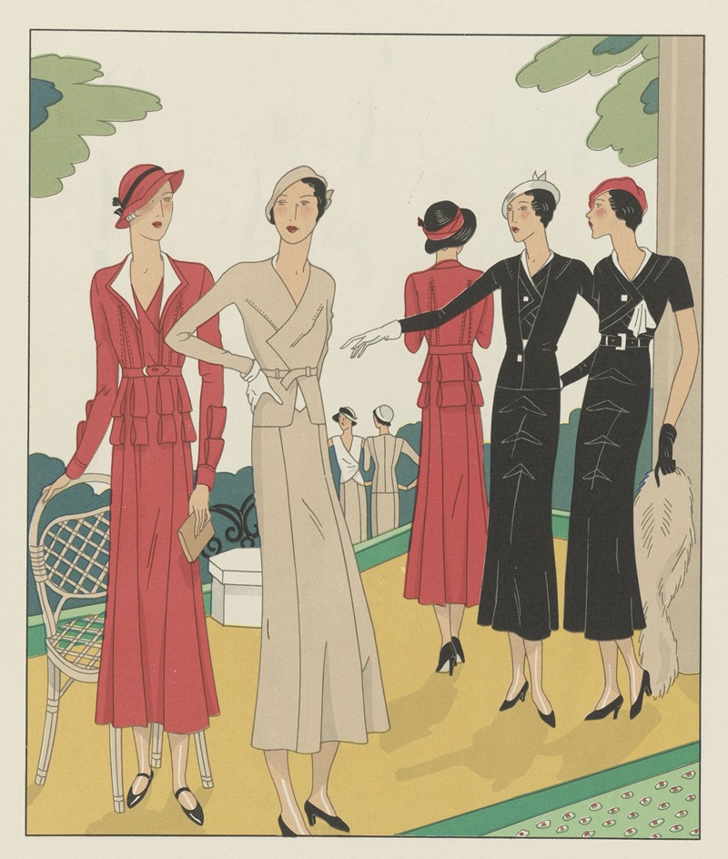 H. Rouit - Art – Goût – Beauté, Feuillets de l’ élégance féminine, Juin 1932, No. 142, 12e Année, p. 19