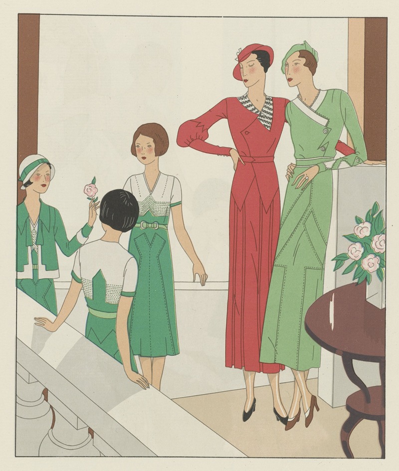 H. Rouit - Art – Goût – Beauté, Feuillets de l’ élégance féminine, Juin 1932, No. 142, 12e Année, p. 23