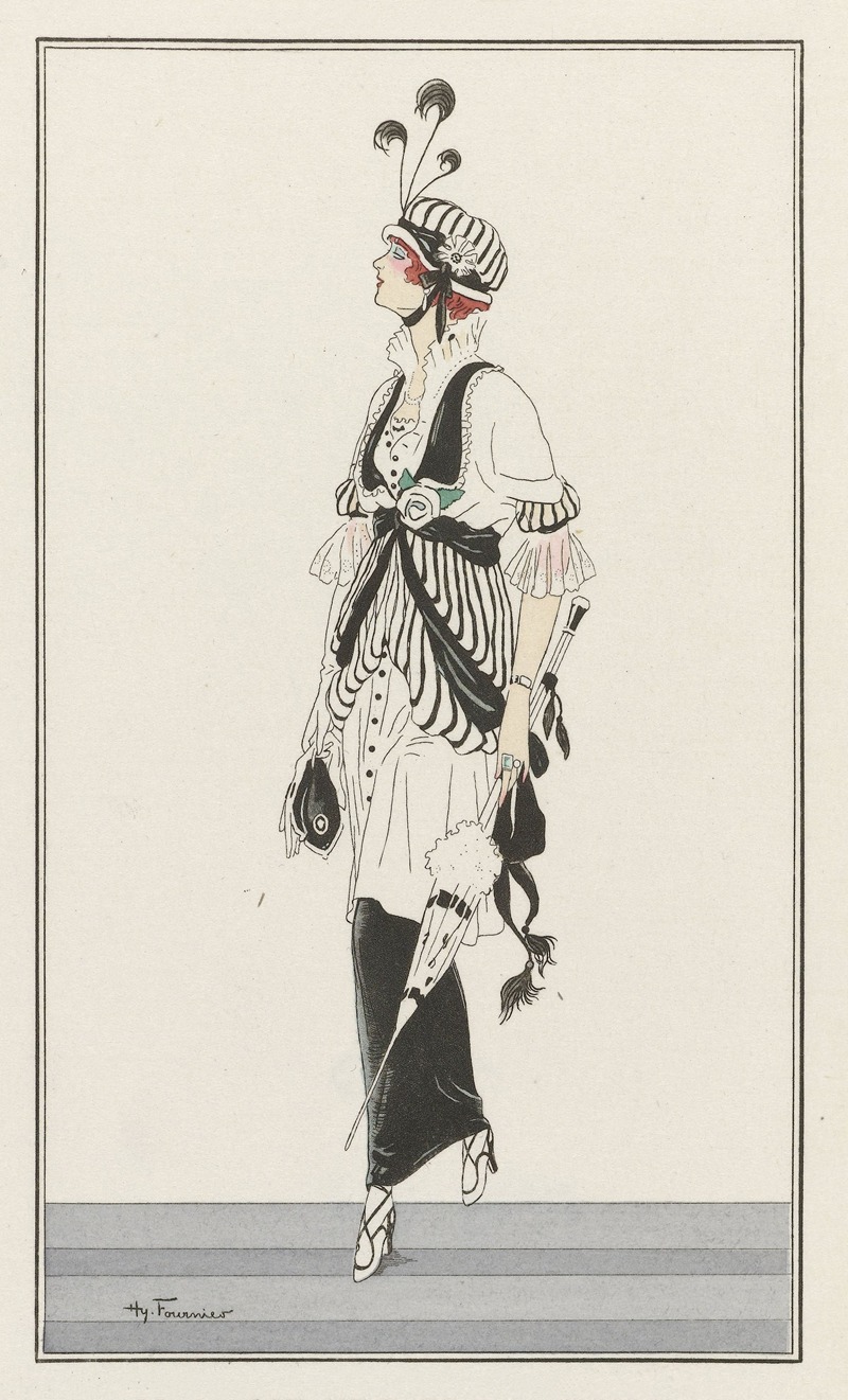 Henry Fournier - Journal des Dames et des Modes; the Fashion Illustrators