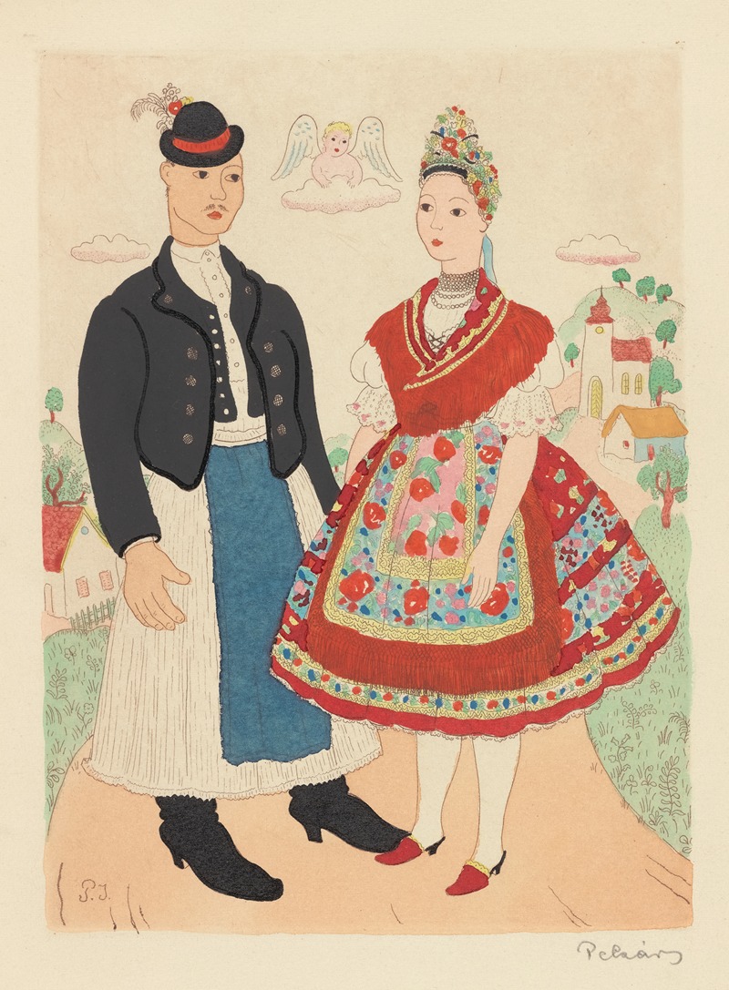 Anonymous - Hungarian folk costumes