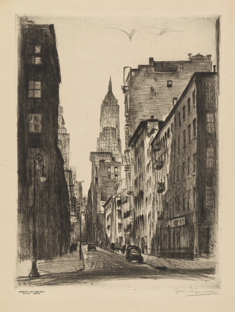 Elias Grossman - NYC Street Scene