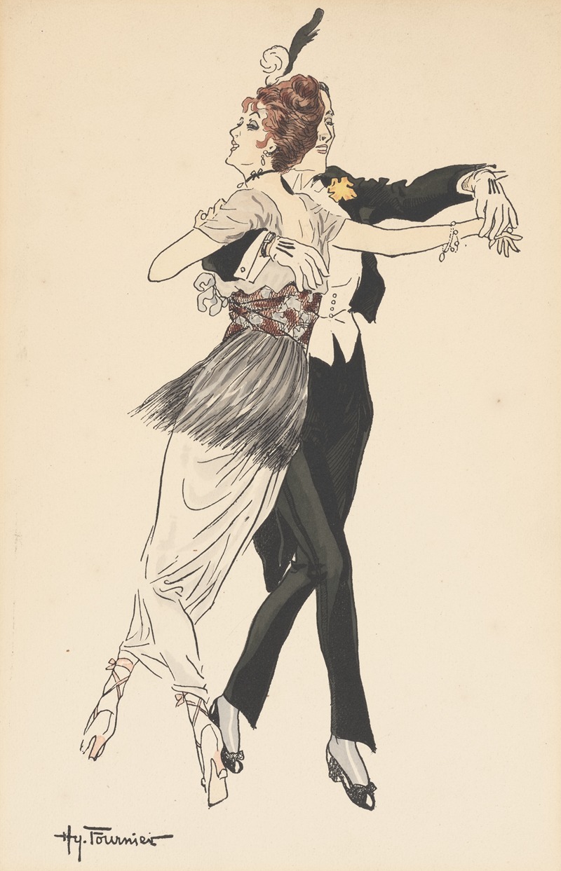 Henry Fournier - Ballroom dancers