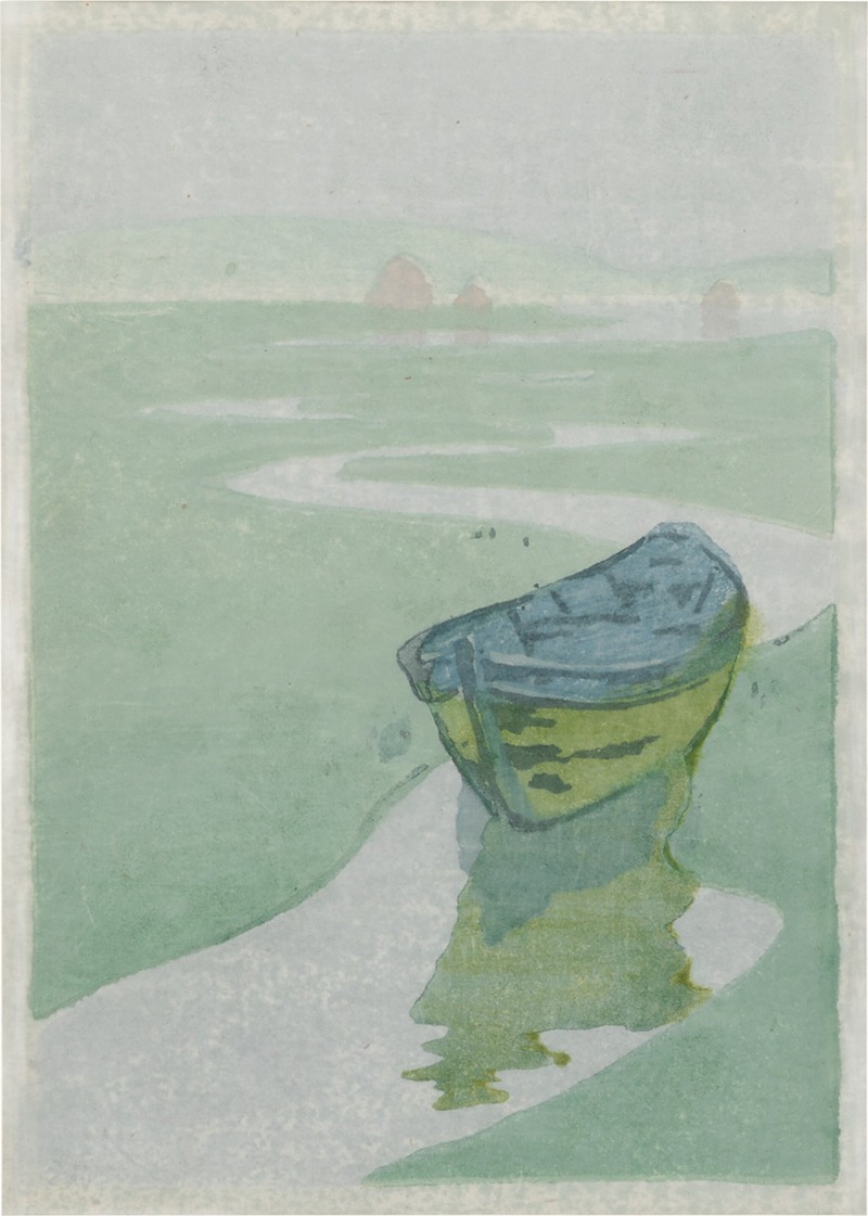 Arthur Wesley Dow - The Derelict (The Lost Boat)