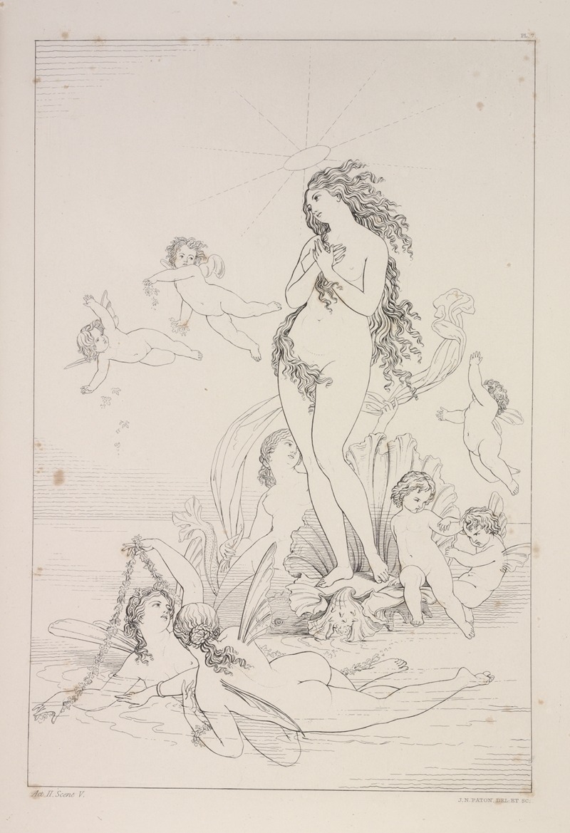 Sir Joseph Noel Paton - Plate VII