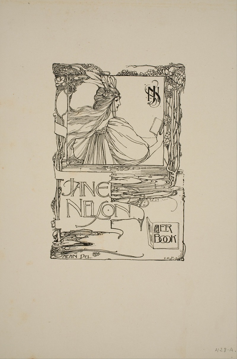 Harold E. H. Nelson - Book-plate of Jane Nelson
