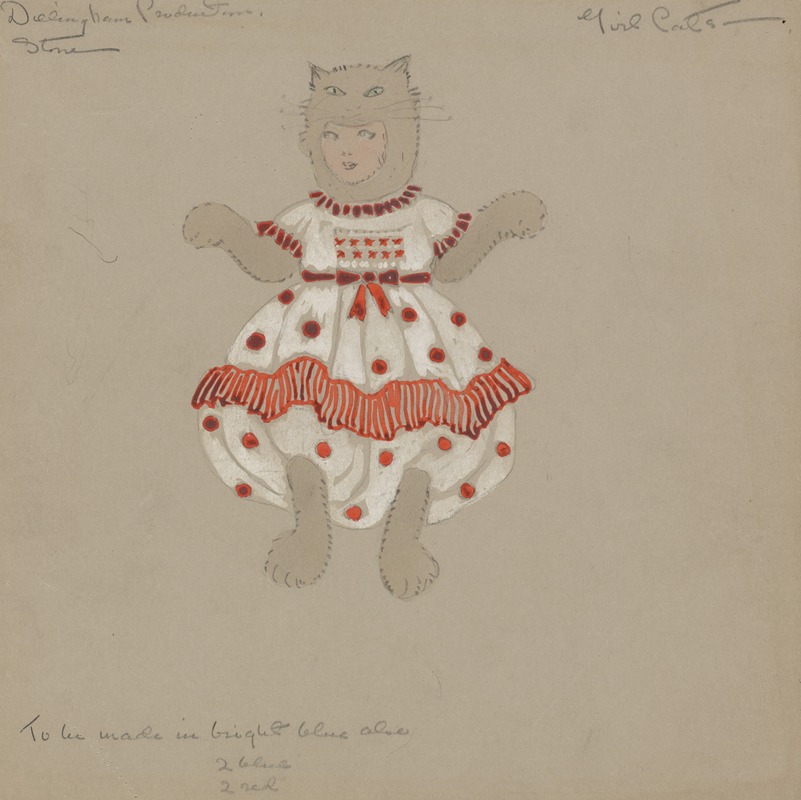 Helen Marguerite O'Kane - Girl Cats