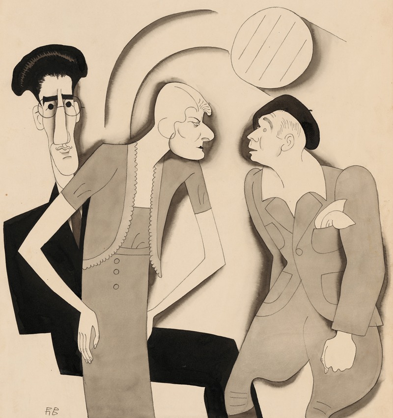 Ralph Barton - George Kaufman (with Jean Dixon and Hugh O’Connell)