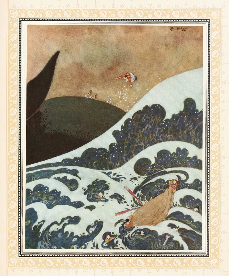 Edmund Dulac - The Episode of the Whale