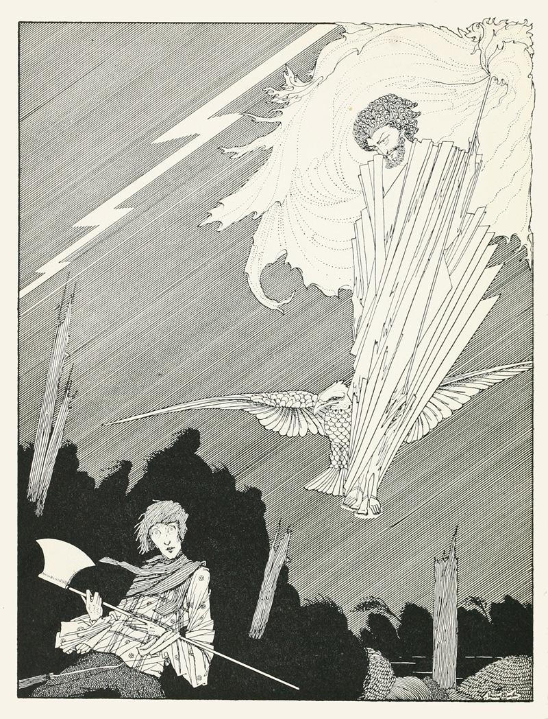 Harry Clarke - Jupiter appeared before him wielding his mighty thunderbolts
