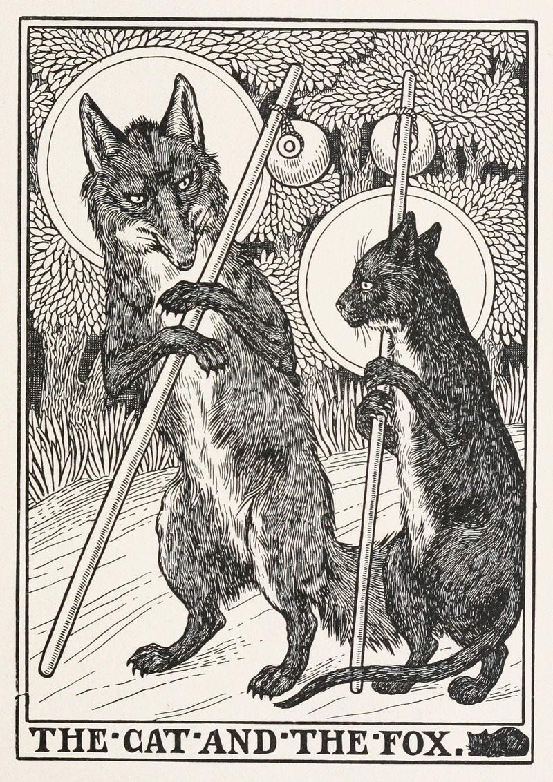 Percy J. Billinghurst - The Cat and the Fox