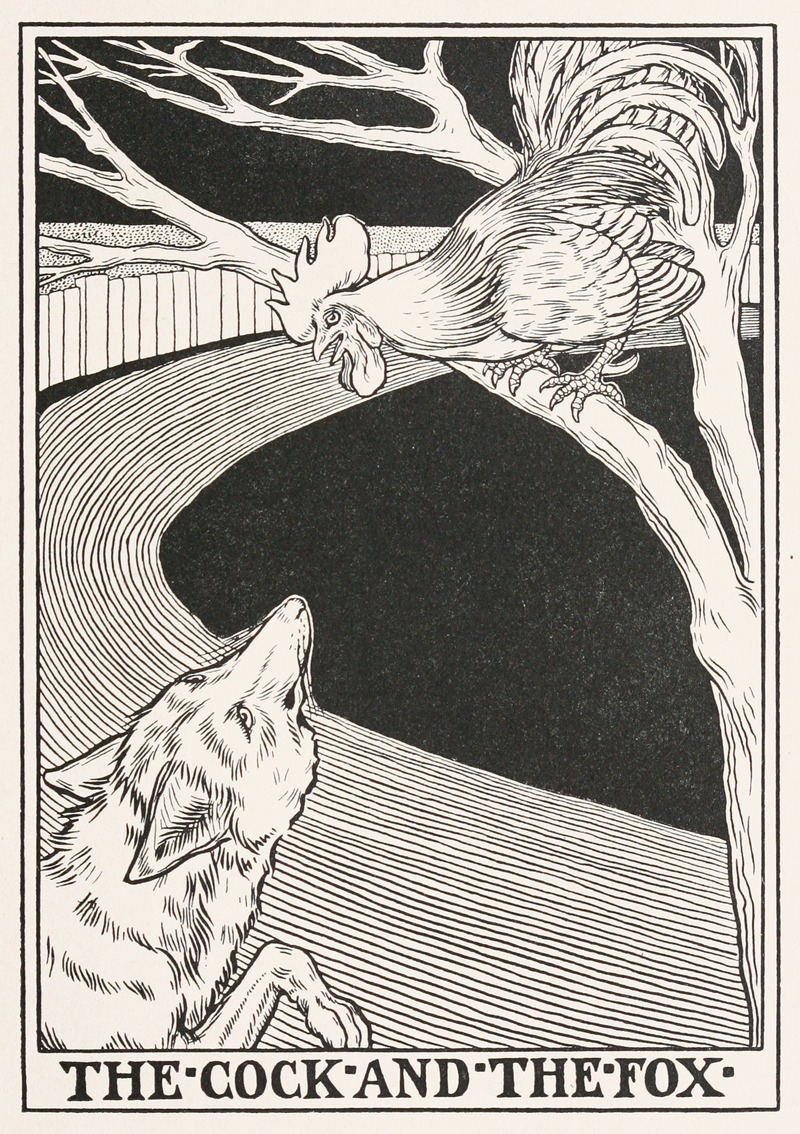 Percy J. Billinghurst - The Cock and the Fox