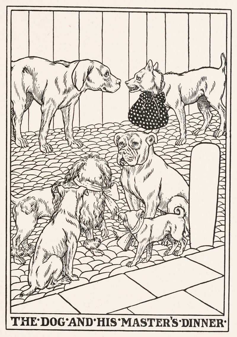 Percy J. Billinghurst - The Dog and his Master’s Dinner