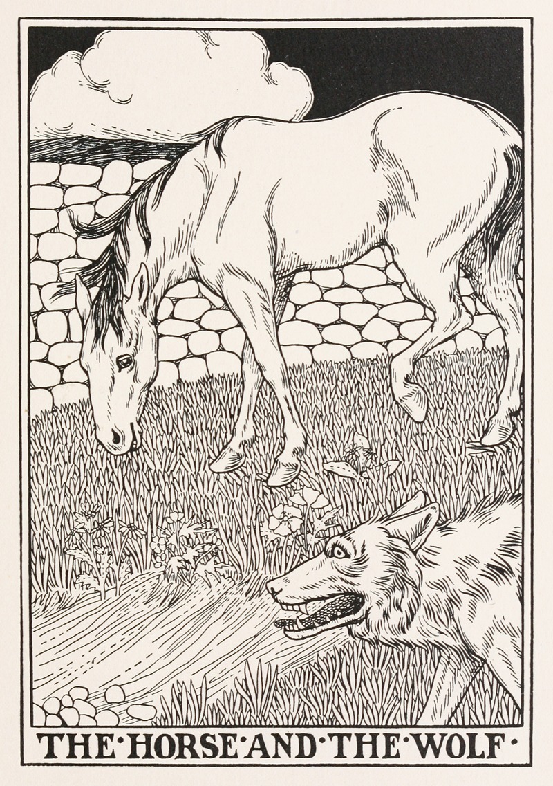 Percy J. Billinghurst - The Horse and the Wolf