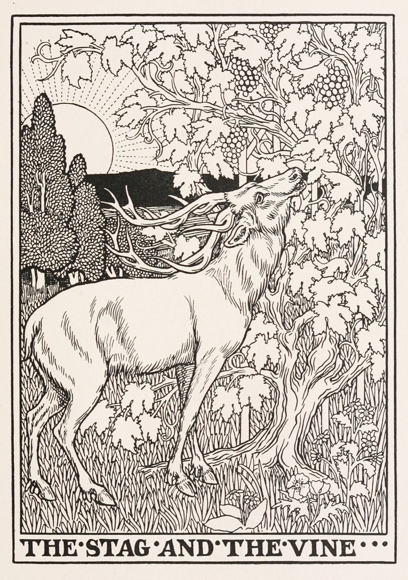 Percy J. Billinghurst - The Stag and the Vine