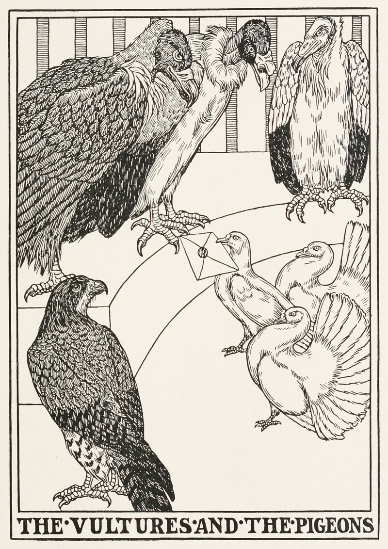 Percy J. Billinghurst - The Vultures and the Pigeons