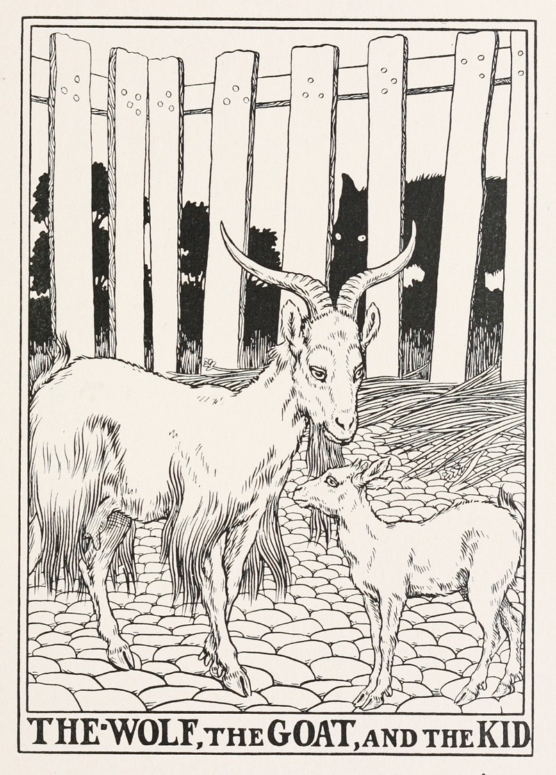 Percy J. Billinghurst - The Wolf, the Goat, and the Kid