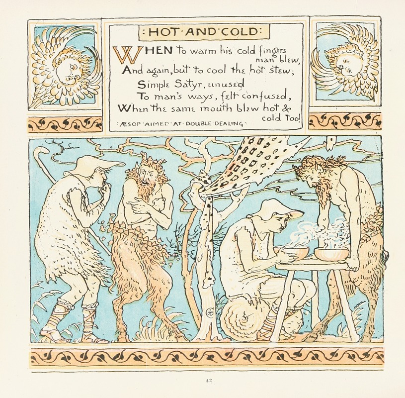 Walter Crane - Hot and Cold