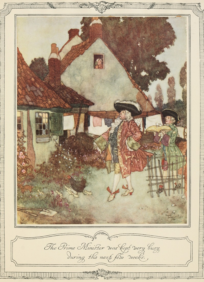 Edmund Dulac - The Prime Minister was kept very busy during the next few weeks