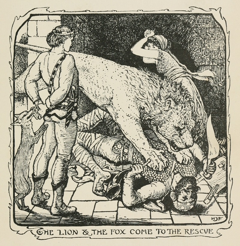 Henry Justice Ford - The Lion and the Fox come to the Rescue