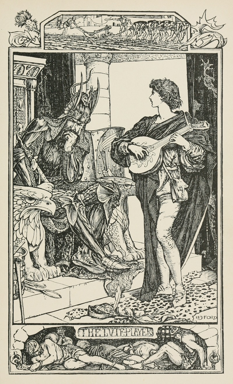 Henry Justice Ford - The Lute Player