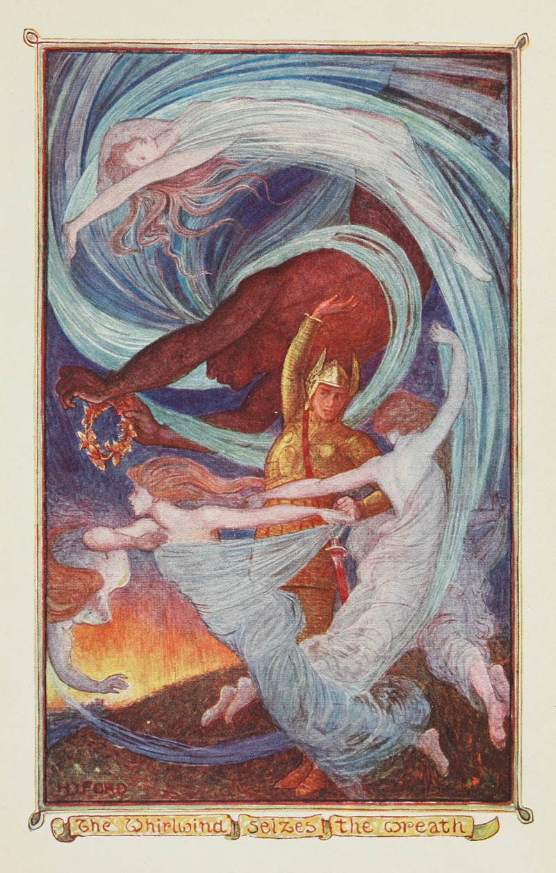 Henry Justice Ford - The Whirlwind seizes the Wreath