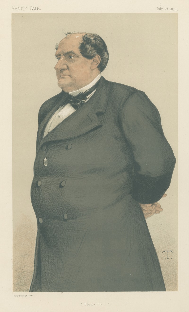 Théobald Chartran - Vanity Fair; Royalty; ‘Plon-Plon’, Prince Jerome Napoleon, July 26, 1879