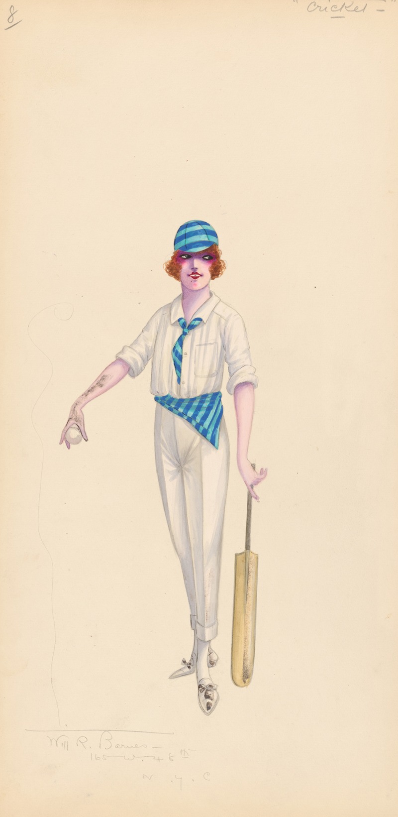 Will R. Barnes - Cricket, 8