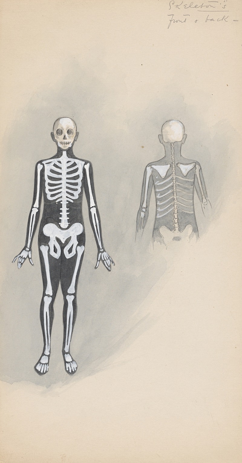 Will R. Barnes - Skeletons – front & back