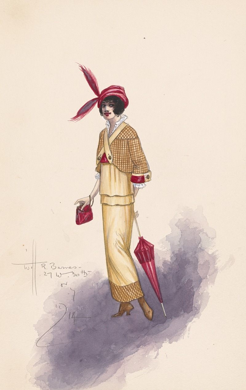 Will R. Barnes - Woman’s costume