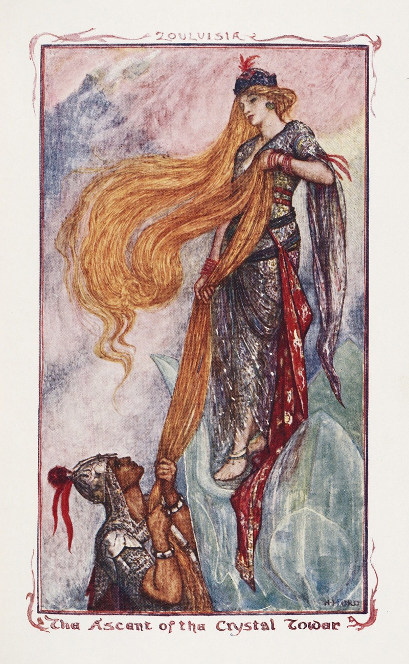Henry Justice Ford - The ascent of the Crystal Tower