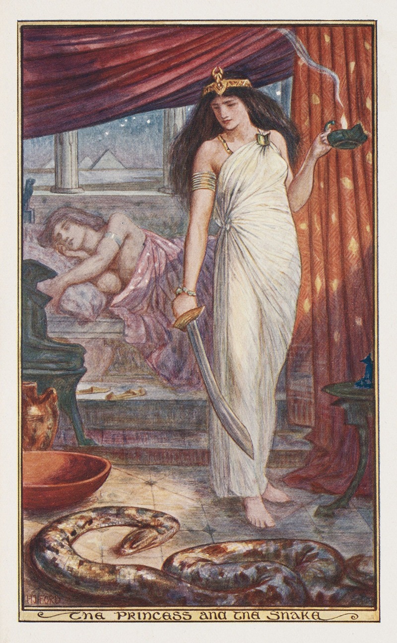 Henry Justice Ford - The princess and the snake