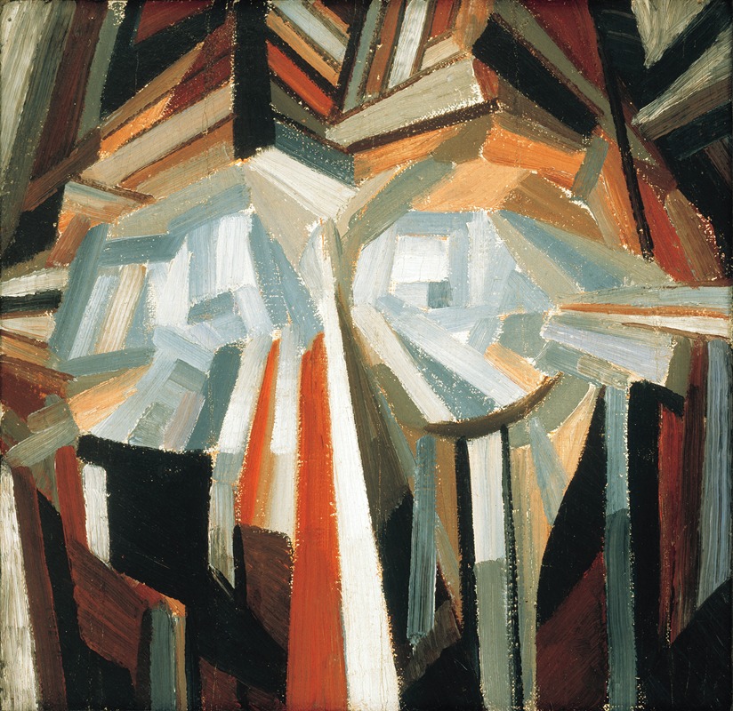Alexander Konstantinovich Bogomazov - Cubist Head