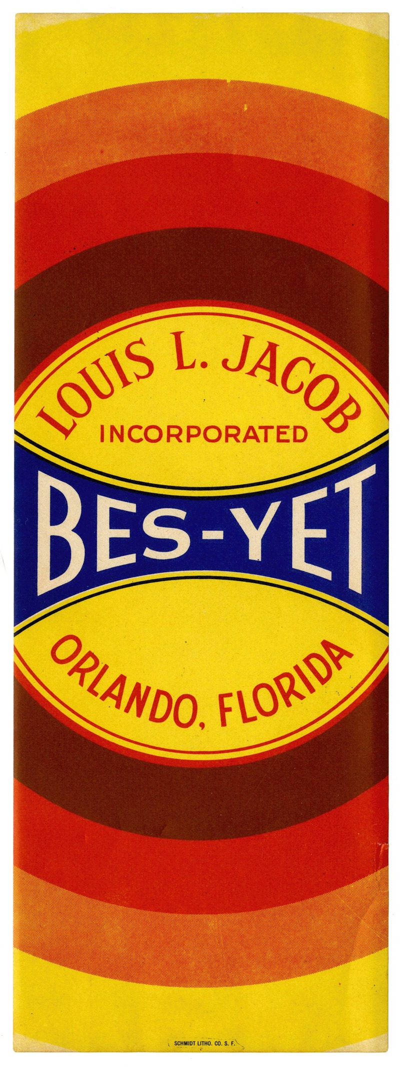 Anonymous - Bes-Yet Produce Label
