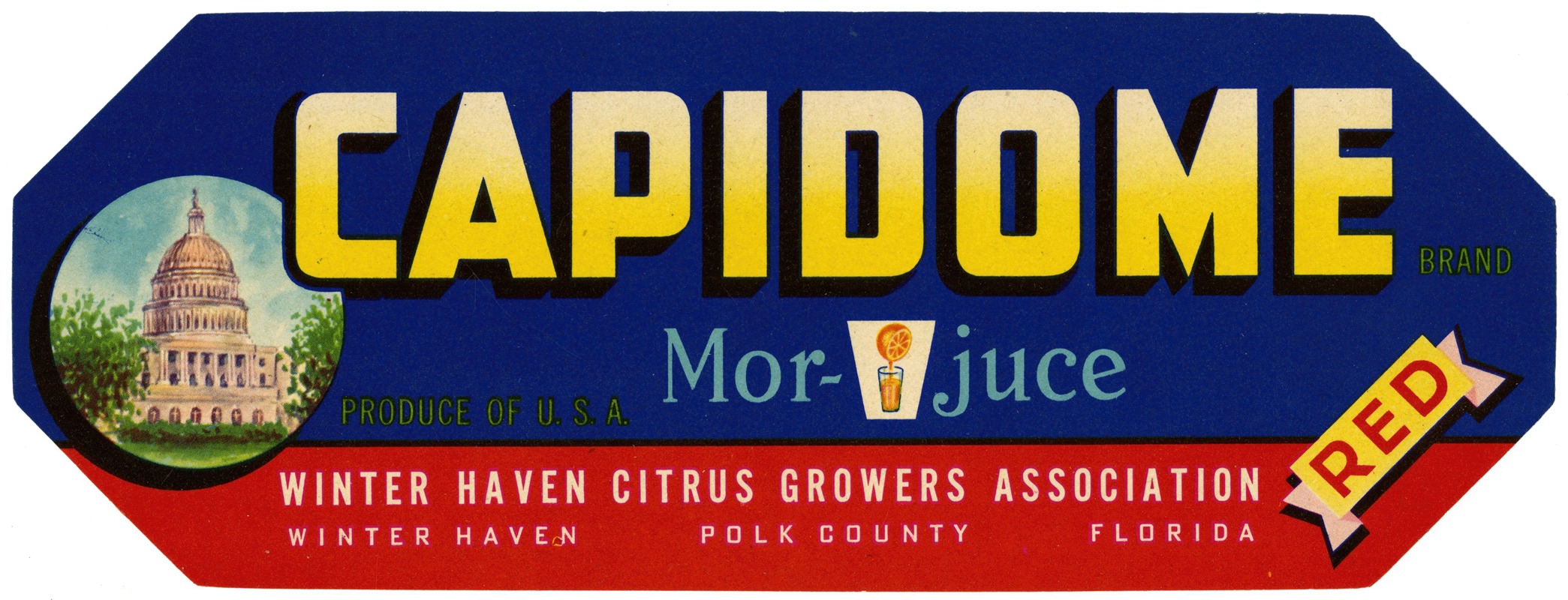 Anonymous - Capidome Brand Citrus Label