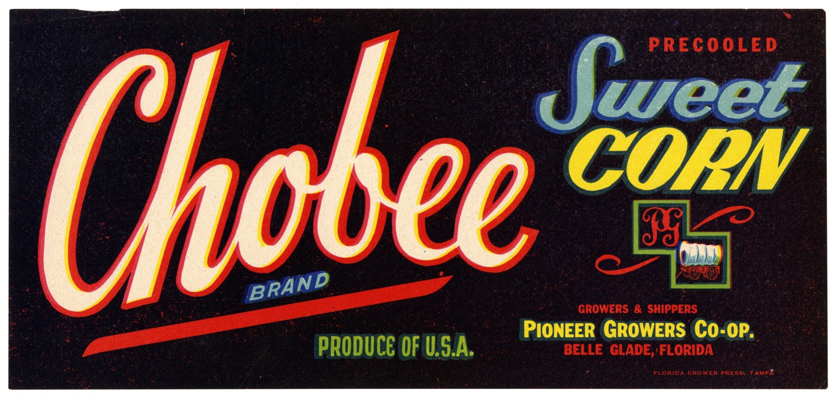 Anonymous - Chobee Brand Sweet Corn Label