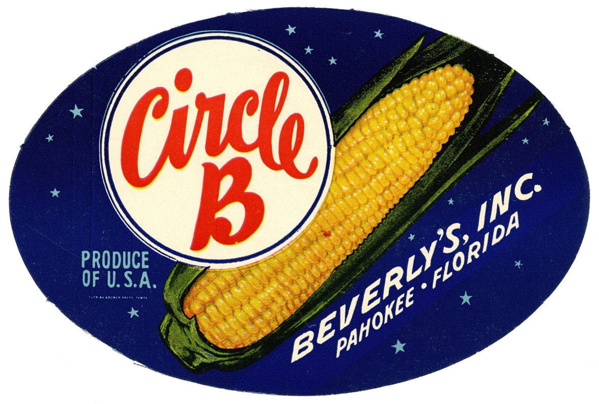 Anonymous - Circle B Corn Label