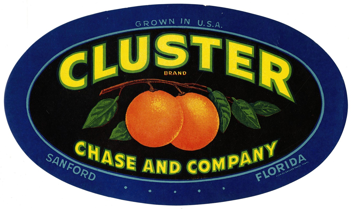 Anonymous - Cluster Brand Citrus Label