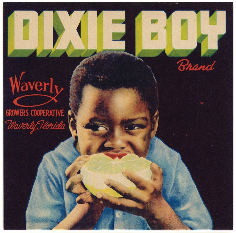 Anonymous - Dixie Boy Brand Citrus Label
