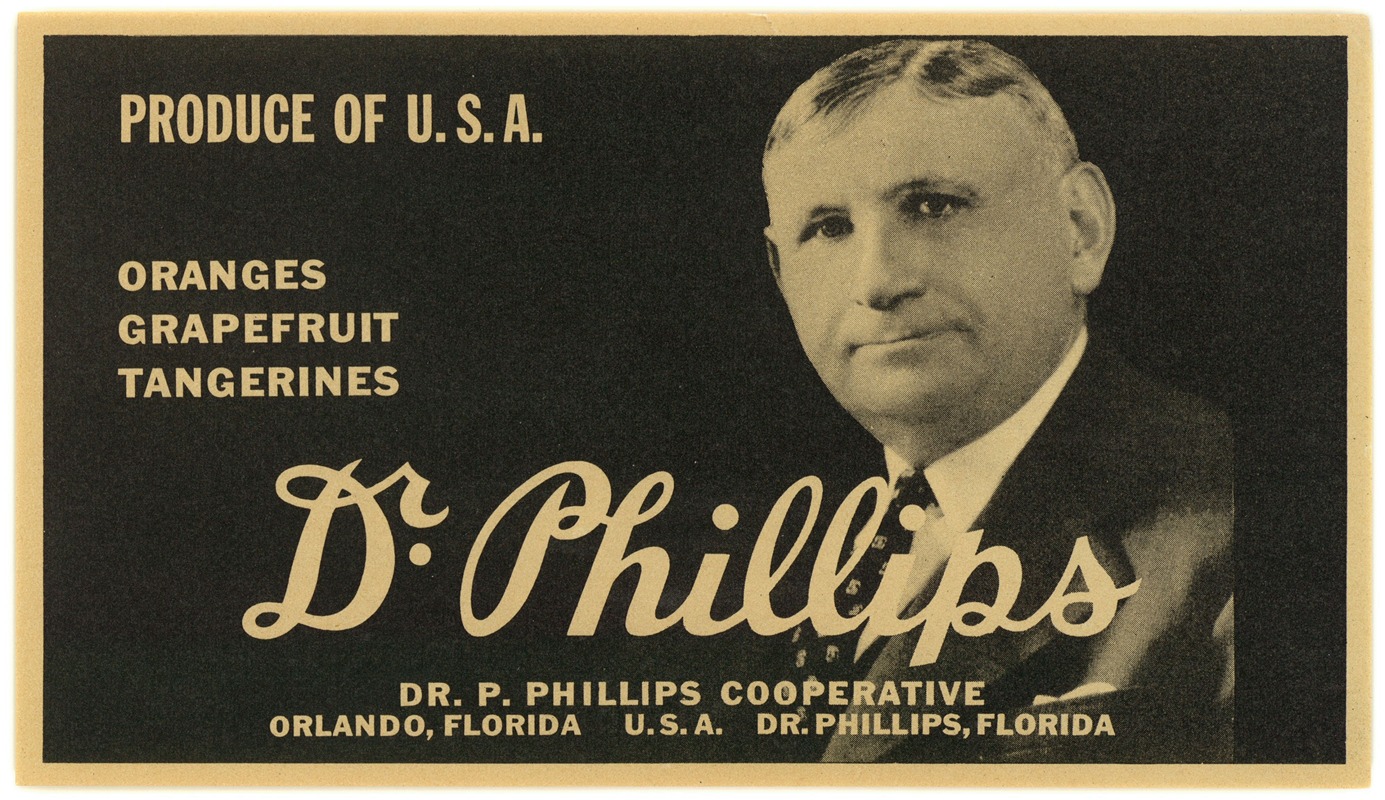 Anonymous - Dr. Phillips Citrus Label
