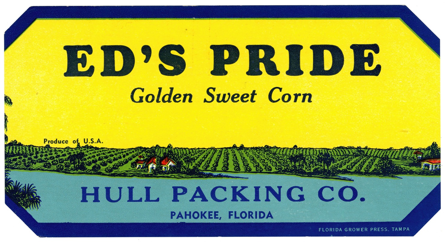 Anonymous - Ed’s Pride Golden Sweet Corn Label