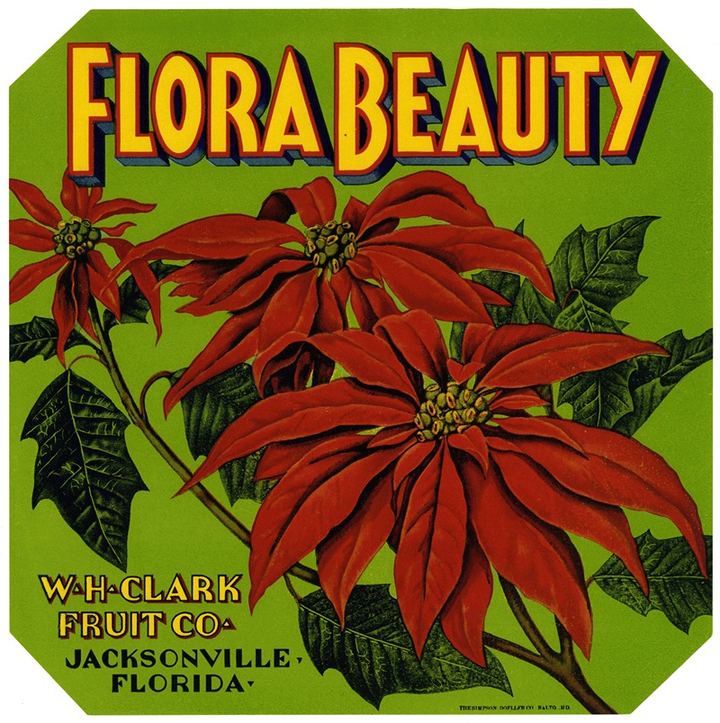 Anonymous - Flora Beauty Produce Label